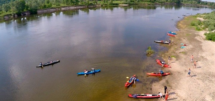 Знижки на прокат каяків від центру «veslo.net»
