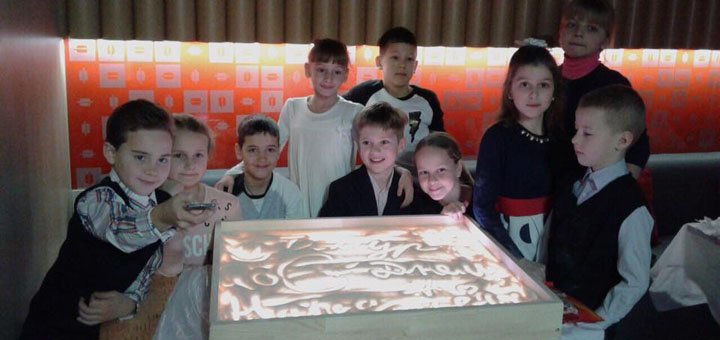 Мастер-класс по рисованию песком в Винницком центре «Эбру» в Виннице. Записаться по акции