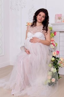 Фотосессия беременной в студии «BABY-BOX-STUDIO» в Киеве. Оплачивайте по скидке.