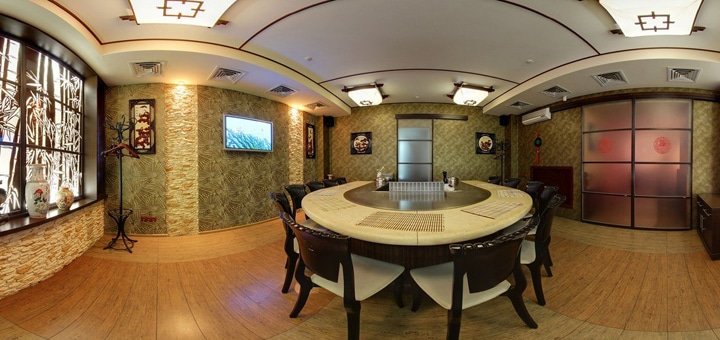 Зал ресторана «Пекін». Бронируйте столик со скидкой