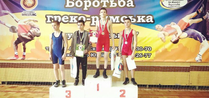 Winners of the &quot;school of wrestling&quot; in kiev. sign up for sports for the promotion.