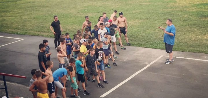 Training in greco-roman wrestling at the &quot;school of wrestling&quot; in kiev. sign up for the promotion.