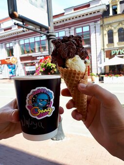 "Oh My God: ice cream&coffee" скидки