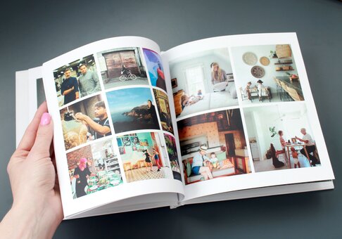 Photobook printing in Book4me studio. Order at a discount.