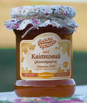 Органічний мед ТМ «Весела бджілка». Замовити по знижці.