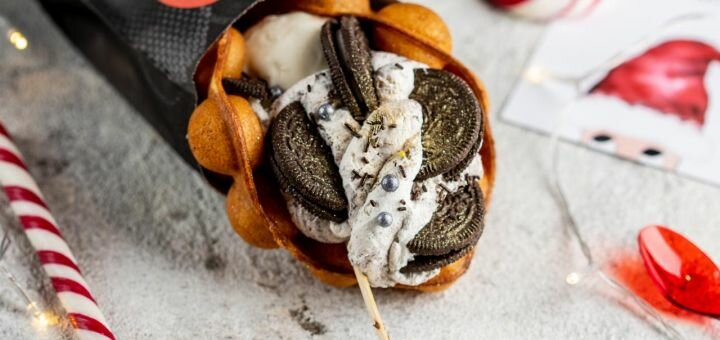 &quot;bubble waffle&quot; - a chain of coffee shops in lviv
