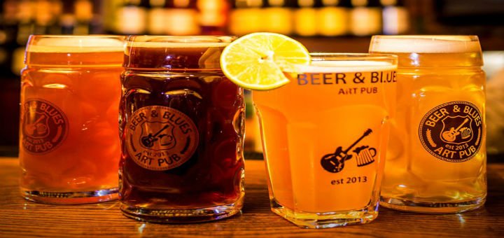 Розливне пиво власної броварні beer &amp; blues art pab в вінниці. замовляйте меню і напої зі знижкою.