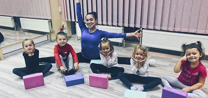 Groups for young children at the flash dance school in kharkov. sign up with a discount