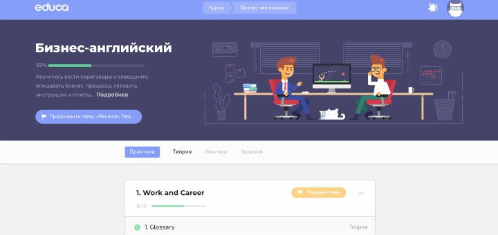 Онлайн курси бізнес англійської мови в центрі «Educa». Записуйтесь за знижкою.