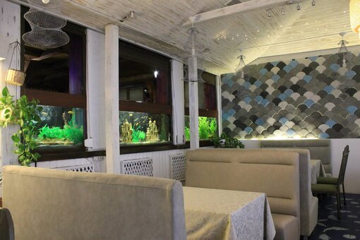 Банкетний зал у ресторані «Хата Рибалки» у Києві. Замовити недорого
