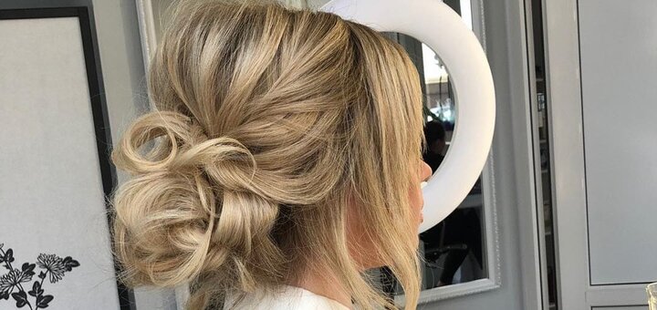 Свадебные прически от салона красоты «EkaBeauty»