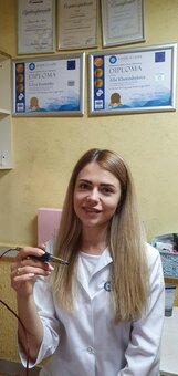 Alla Khoroshilova, permanent makeup artist in Dnipro. Sign up with a discount.