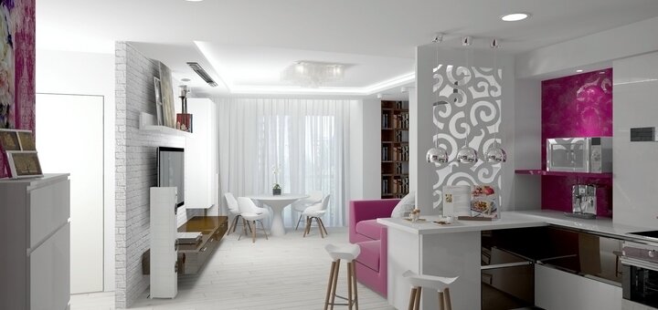 Дизайн квартири від студії дизайну «design &amp; style» в дніпрі. замовити зі знижкою.