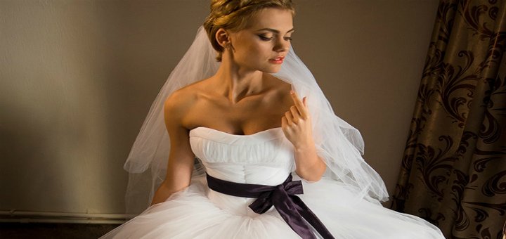 Скидки на платье от свадебного салона  «Strekoza»