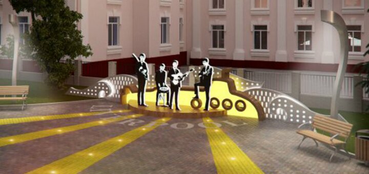 «Сквер им. Beatles» Винница