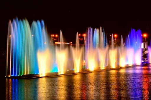 Fountain &quot;roshen&quot; vinnytsia