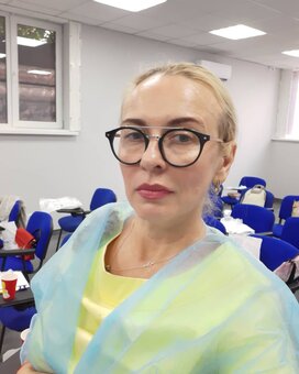 Cosmetologist Vladlena Bobrova in Dnipro. Sign up for the procedure for the promotion.