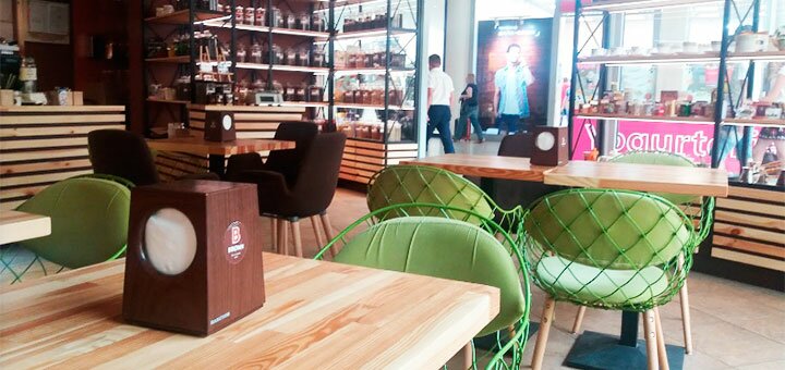 Знижки на відпочинок в кафе brown tea &amp; coffee shop1