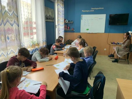 Language courses for children from interlingua school in odessa. pay for lessons at a discount.