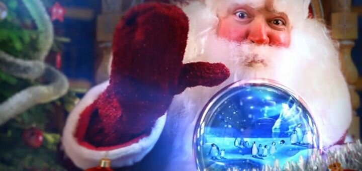 Congratulations from santa claus