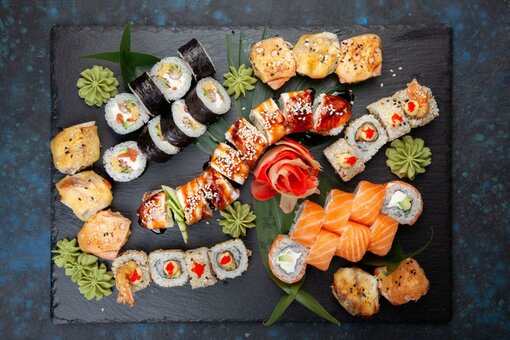 Sushi and pizza are inexpensive in odessa