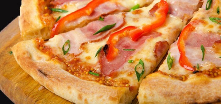 Discounts on pizza from the delivery service Freshtime1