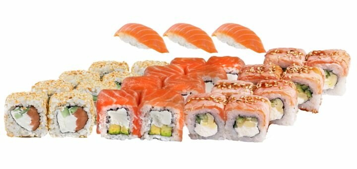 Discount on sushi and rolls from Eco Sushi in Dnipro