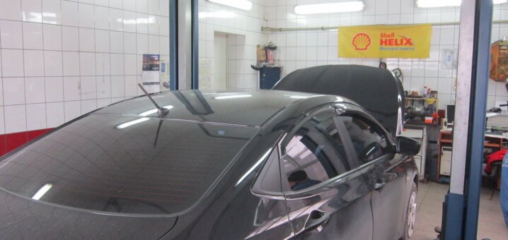 Discount on an oil change from a car service in zaporizhia.