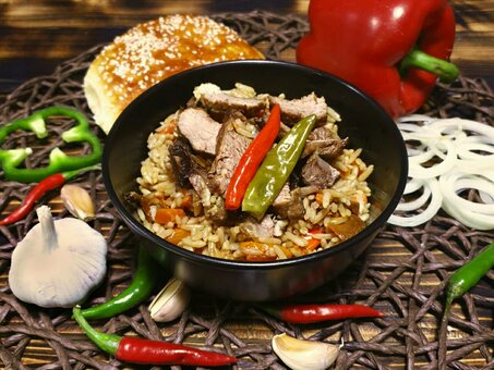Узбекская кухня со скидкой, Жан плов ван дам