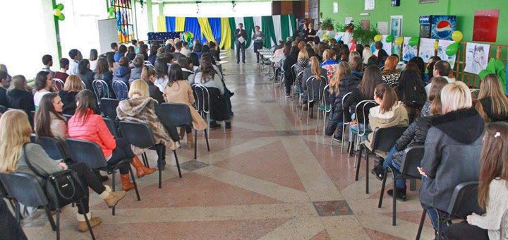 Акция в Одесском государственном экологическом университете