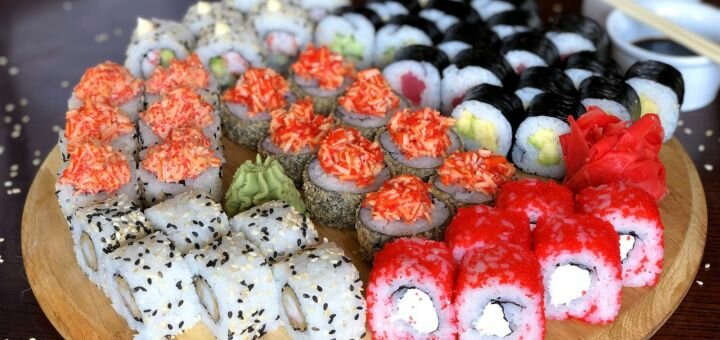 Promotion on sushi from Our sushi