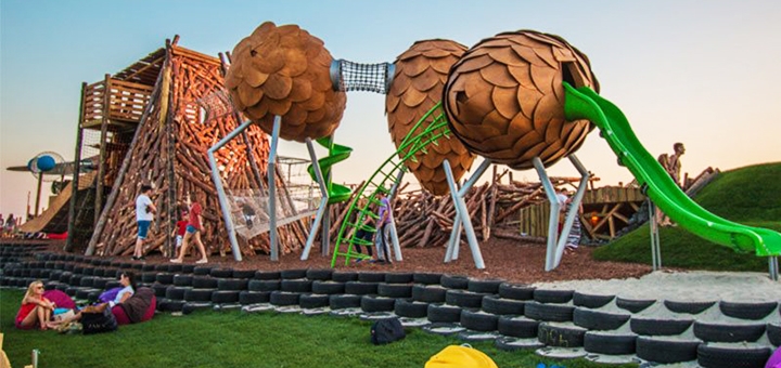 Rope park Children's period park. Buy an admission ticket for the 7 promotion