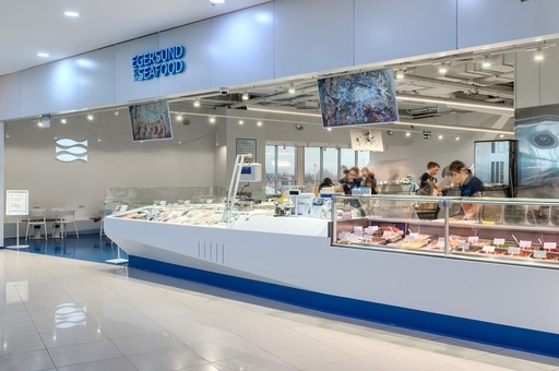 Магазин-ресторан egersund seafood. замовляйте страви по акції 6
