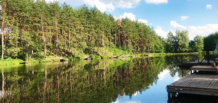 База відпочинку Рибальська стрілка. Бр2онуйте альтанки по акції 