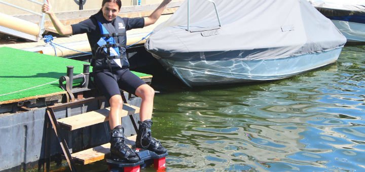 Flyboards Flying Pro in Kiev. Sign up for the promotion.
