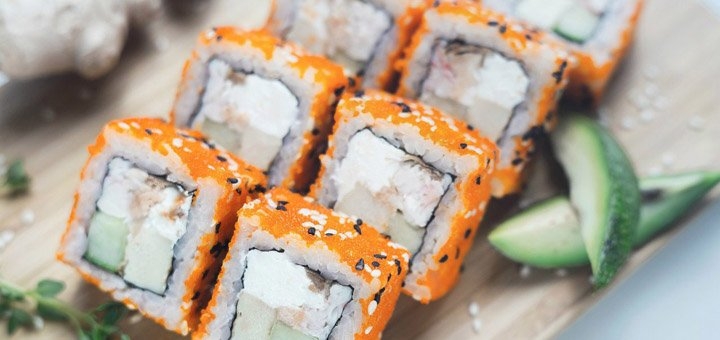 Скидка на суши в Суши WOK
