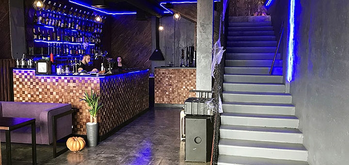 Кальянная Endorphine Bar River в Киеве. Бронируйте столики по акции 12