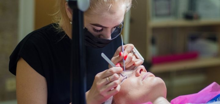 Нарощування вій в lash lounge by demidenko