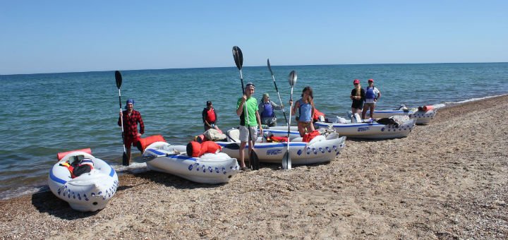 Kayak rental in the Kayaking center in Odessa. Book a kayak at a discount.