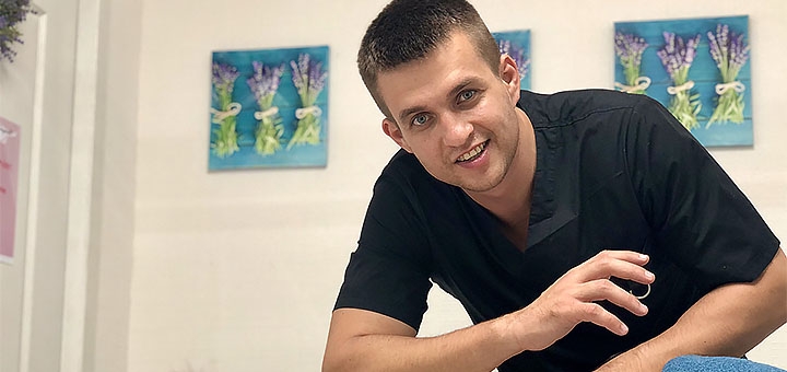 Студия массажа Александра Литвина в Киеве. Со скидкой.
