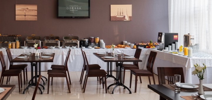 Отель "ОК Одесса", ресторан. Забронировать по акции.