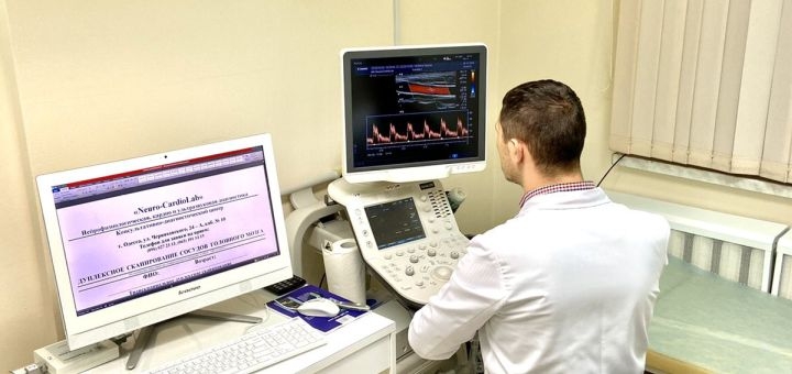 Обследование врача в клинике Neuro-CardioLab