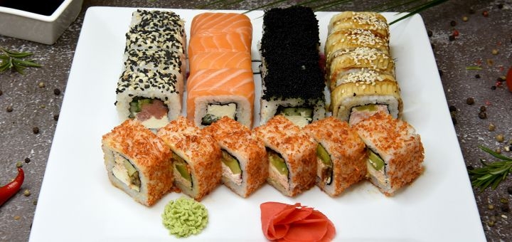 Vanmo sushi в Киеве, скидки на меню
