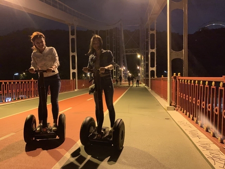 Прогулки на сигвеях «Green Wheels» в Киеве. Оплачивайте прокат segway по акции.