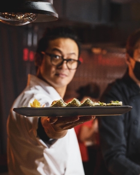 Sushi bar Torisho Izakaya promotional menu