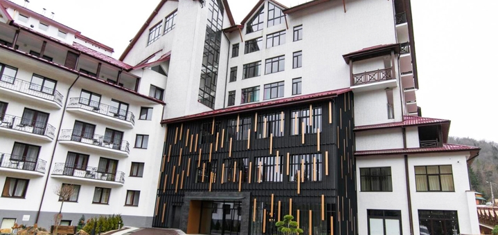Hotel MORVA Premium Spa Resort in Yaremche. Book with special offer 21