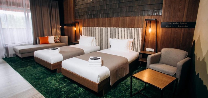 Hotel MORVA Premium Spa Resort in Yaremche. Book with promotion 40