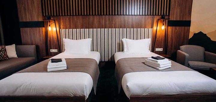 Hotel MORVA Premium Spa Resort in Yaremche. Book with promotion 47