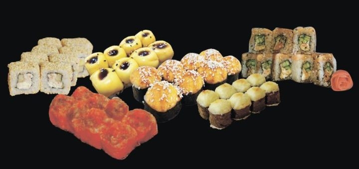 Sushitto food delivery in Kyiv, discounted sushi