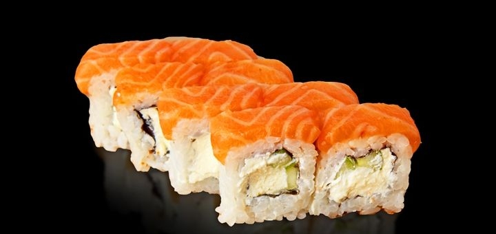 Sushitto food delivery in Kyiv, promotion for rolls